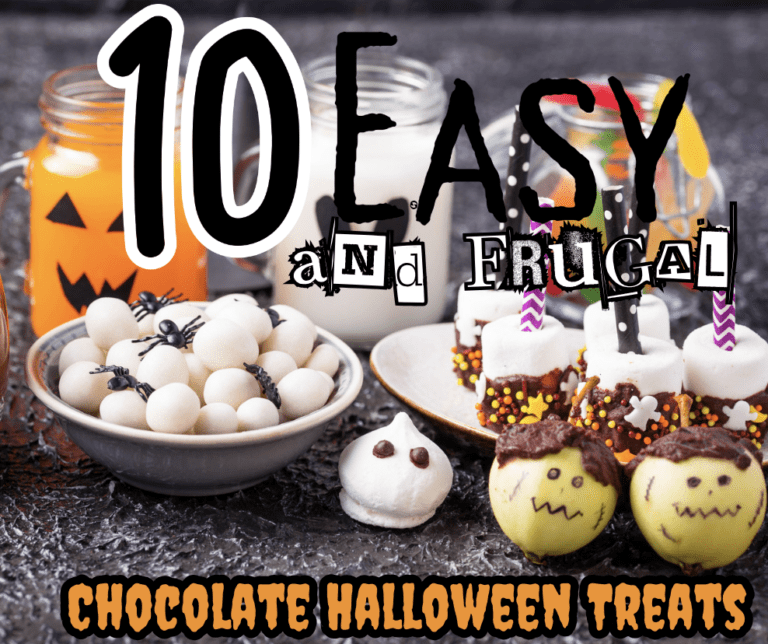 10 Easy and Frugal Chocolate Halloween Treats
