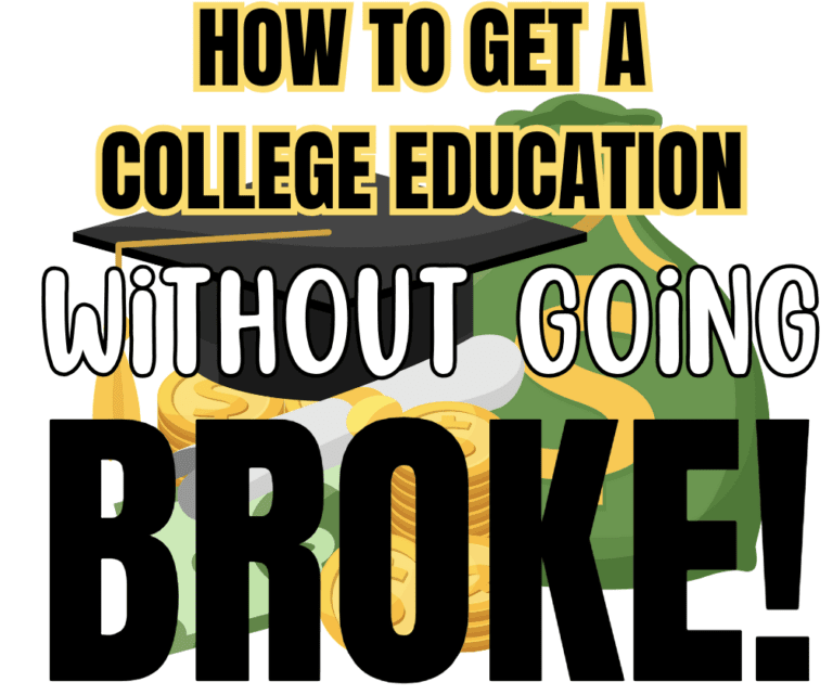 How to Get a College Education Without Going Broke