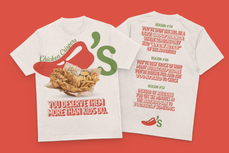 CHILI’S Crispers Shirt Giveaway – 150 WINNERS!