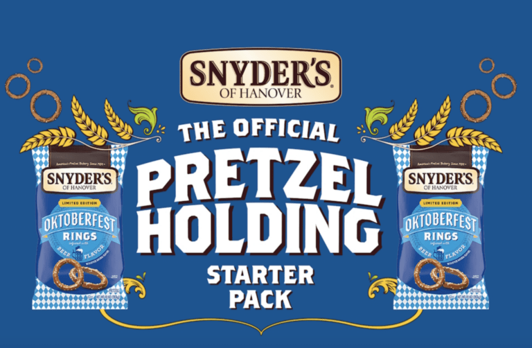 Snyder’s of Hanover Pretzelholding Starter Pack Sweepstakes: Enter Now!