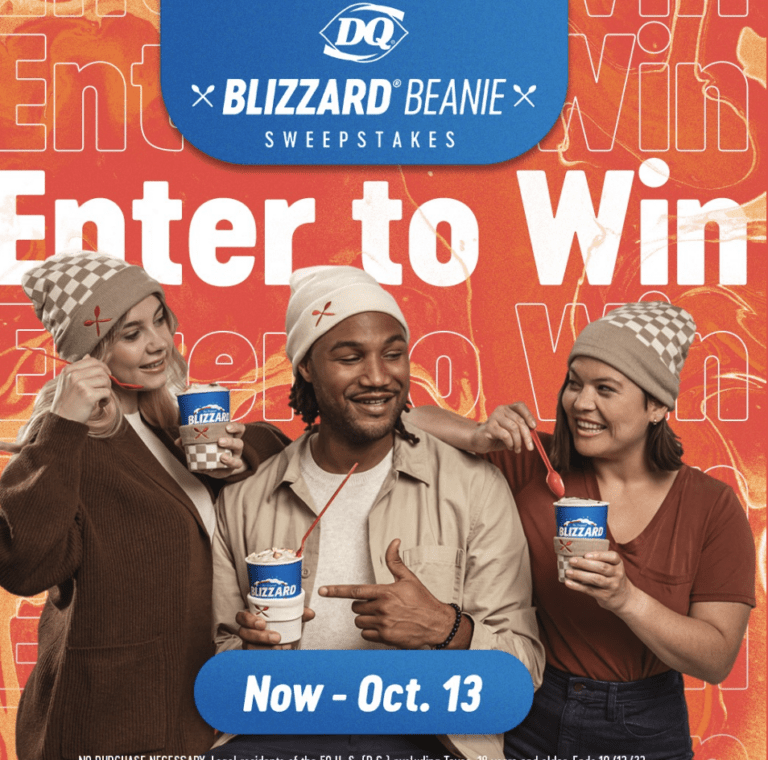 DQ Fall 2023 Blizzard Beanies Sweepstakes: Enter for a Chance to Win!