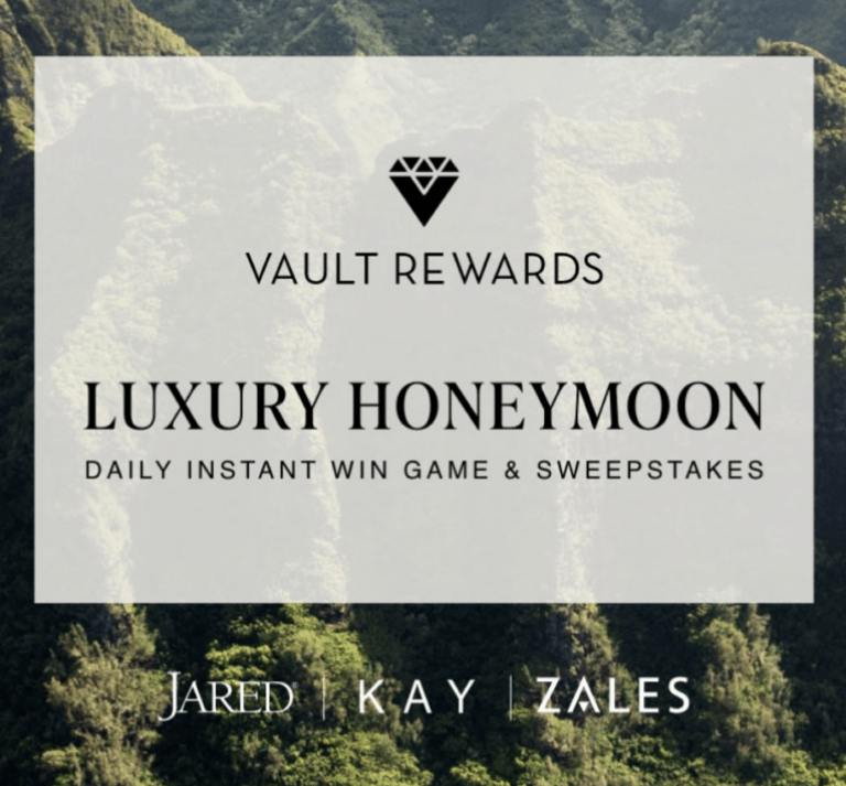 The Vault Rewards Honeymoon Daily Instant Win Game and Sweepstakes 2023