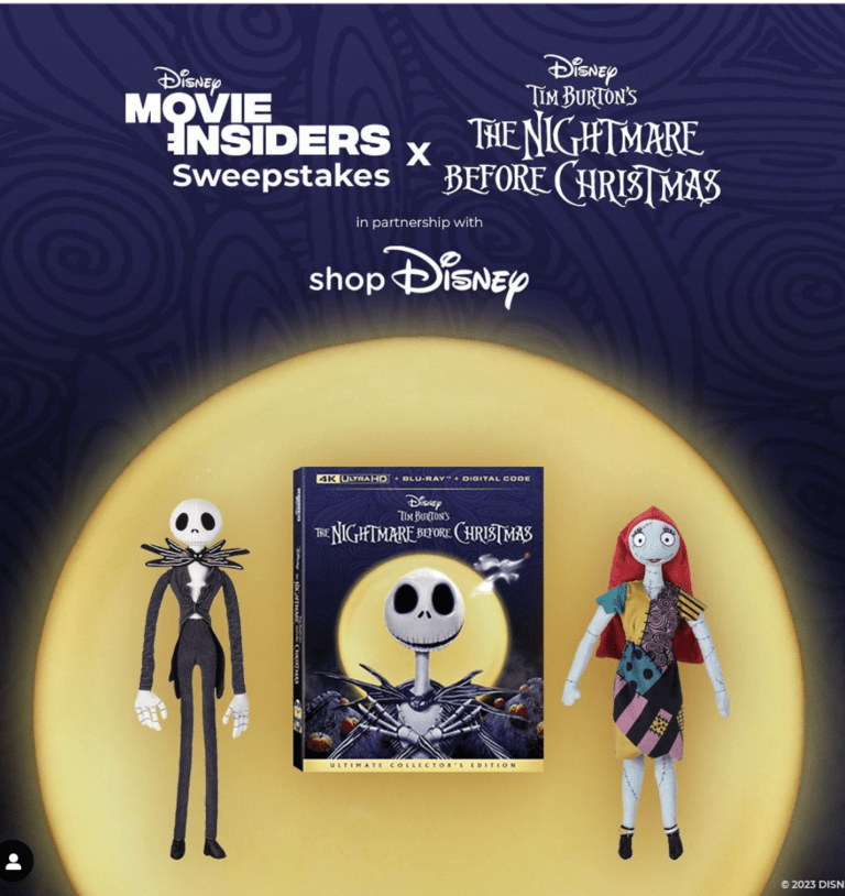 Disney Movie Insiders This is Halloween Sweepstakes: Enter for a Spooky Surprise!