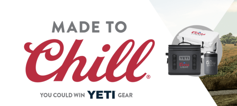 Coors Light Yeti Instant Win Game: Chill Out and Win Big!