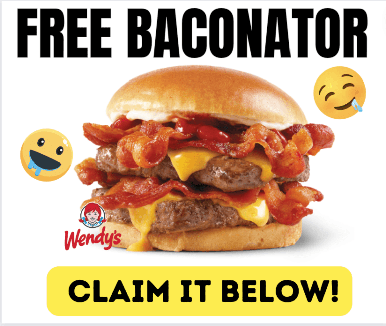 How to Claim Your Free Baconator Offer from Wendy’s