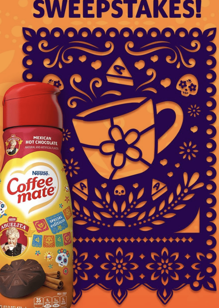 Coffee mate & Abuelita Day of the Dead 2023 Sweepstakes: A Fiery Celebration