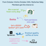 Gerber – 2023 “MyGerber Baby” Members Week: Exciting Giveaway and Sweepstakes
