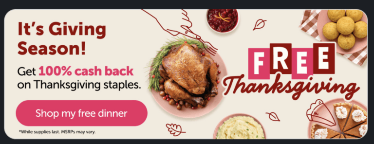 How to Get a Free Ibotta Thanksgiving Dinner in 2023