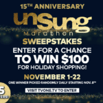 Unsung 15th Anniversary Sweepstakes: Your Chance to Win Big!