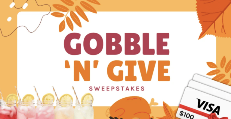 Gobble ‘n’ Give Sweepstakes: A Chance to Win Cash!