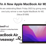 The Black Friday 2023 Sweepstakes: Win Big with SeedProd