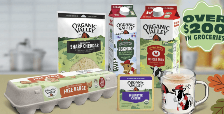 ORGANIC VALLEY 2023 THANKSGIVING SWEEPSTAKES: Enter Now!