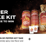 2023 Dr Pepper Hot Take Instant Win Game: 2,200 Instant Win Prizes!