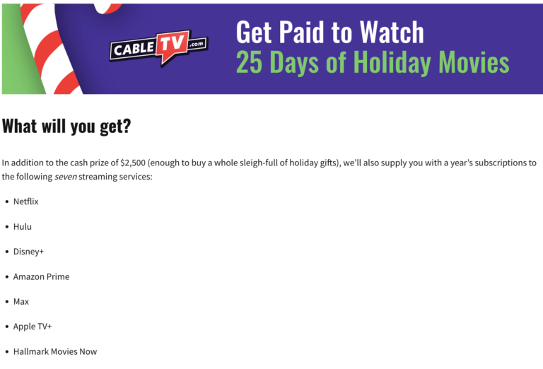 Get Ready for the Ultimate Holiday Dream Job Contest