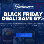 Paramount+ Black Friday Deal: Save 67% on Essential and Showtime Plans!