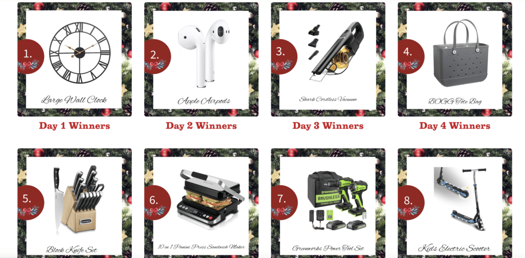 Lancaster Puppies' 12 Days of Christmas 2023: Win Big Prizes