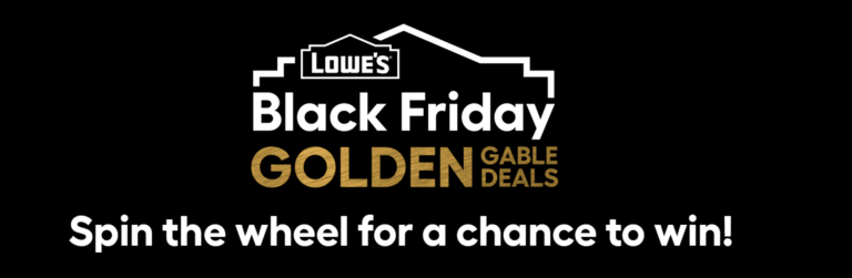 Spin the Golden Gable and Win Big with Lowe’s Exciting Sweepstakes