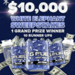 Get Ready to Win Big with the G FUEL $10k White Elephant Giveaway