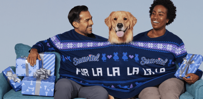 Free Suavitel Cuddle Sweater With Pet + Fabric Conditioner