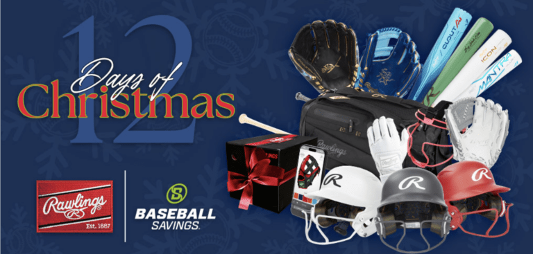 Rawlings & Baseball Savings’s “12 Days of Christmas” Sweepstakes: Win Free Prizes