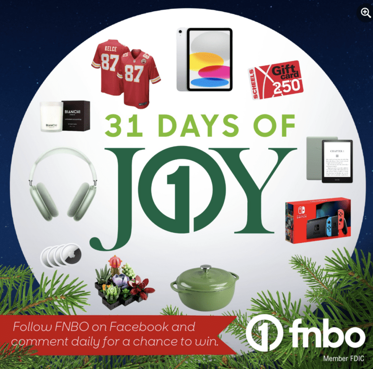 Enter the 31 Days of JOY Sweepstakes