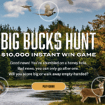 The Big Buck$ Hunt Instant Win Game