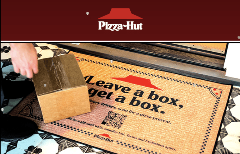 Pizza Hut Mat Delivery Incentive Promotion