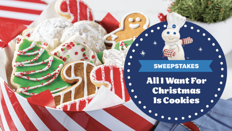 Pillsbury All I Want For Christmas Is Cookies Sweepstakes