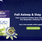 Guide to Getting a FREE SleepCalm Meltaway Tablets Sample