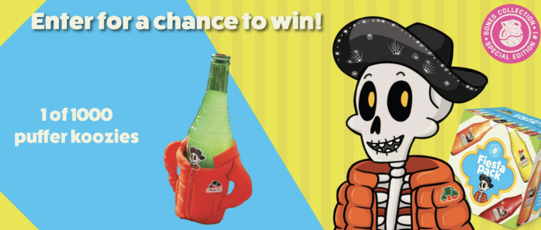 Puffer Jacket Koozie Promotional Sweepstakes