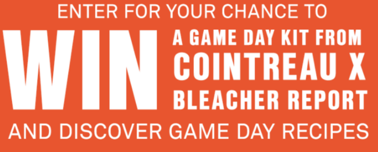 Cointreau Game Day Sweepstakes: Enter for a Chance to Win Amazing Prizes!