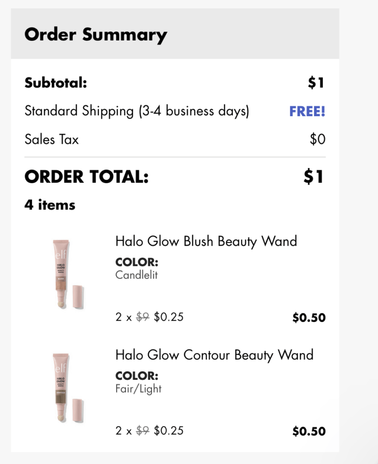 Grab Your Elf Cosmetics Essentials for Just $1!