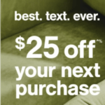 Free $25 To Spend at Ashley Furniture Stores