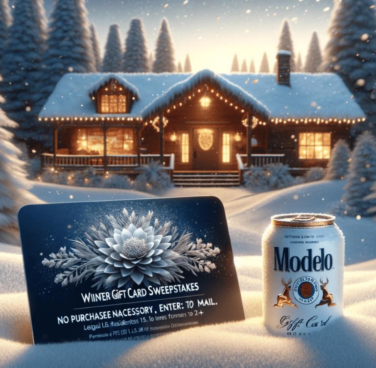 How to Enter the Modelo Winter Gift Card Sweepstakes