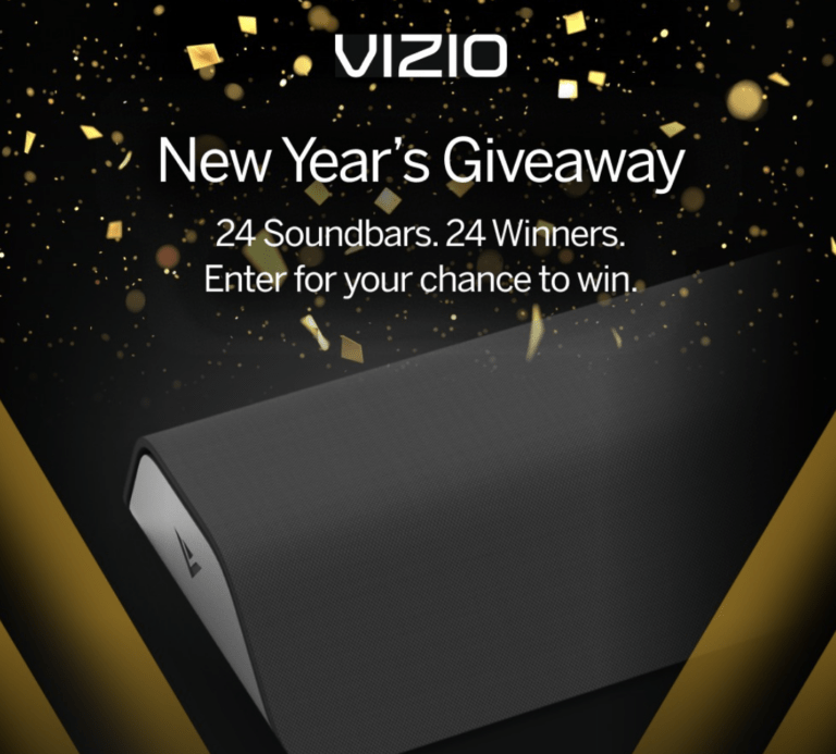 Vizio Your Best Year, Your Best Sound Sweepstakes