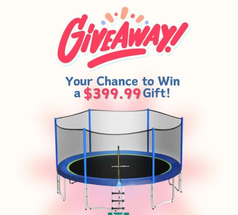 Enter the Zupapa Trampoline Giveaway for a Bounce of Excitement