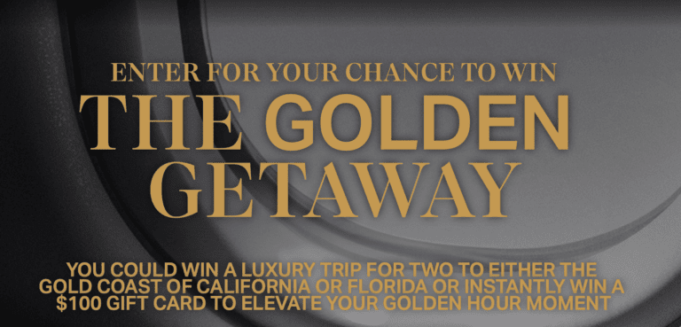 Chivas Regal’s Spectacular Golden Getaway Sweepstakes: Instantly Win Now!