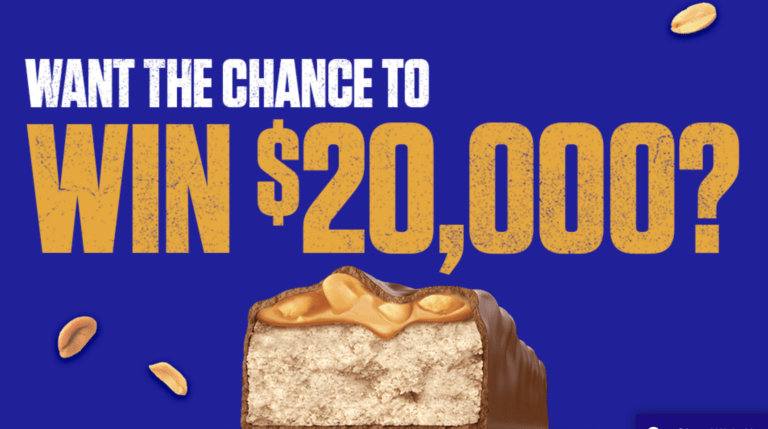 Snickers Hi Protein 20 Days of 20 Challenge Sweepstakes: Win Big with Snickers!