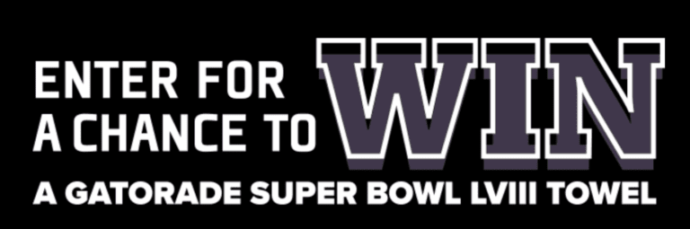 Score a Free Gatorade Sideline Towel for Super Bowl LVIII! (Limited-Time Giveaway)