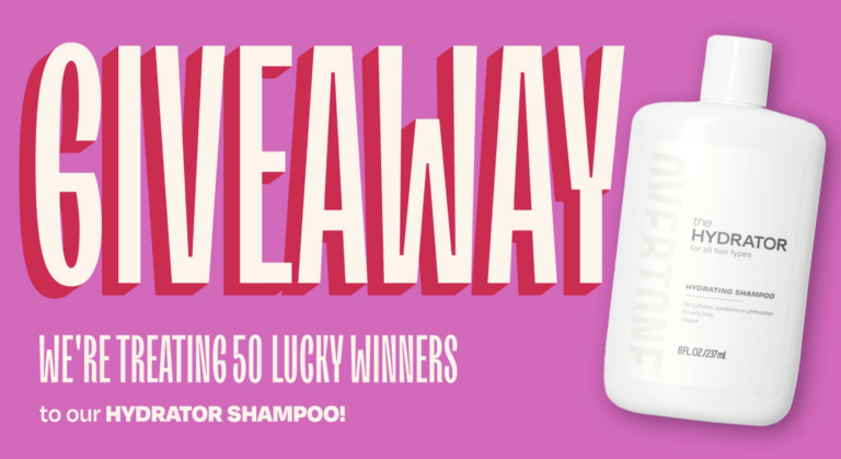 Unlock the Secret to Luscious Locks with the OVERTONE Hydration Giveaway