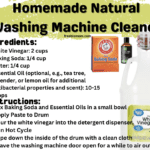 How to Save Money with Homemade Natural Washing Machine Cleaner