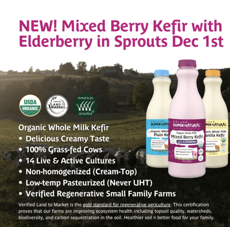 Try Kalona’s New Kefir and Score a Free T-Shirt!