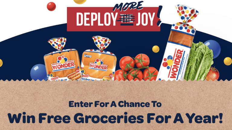 The 2024 Deploy More Joy Sweepstakes: Your Chance to Win Free Groceries for a Year