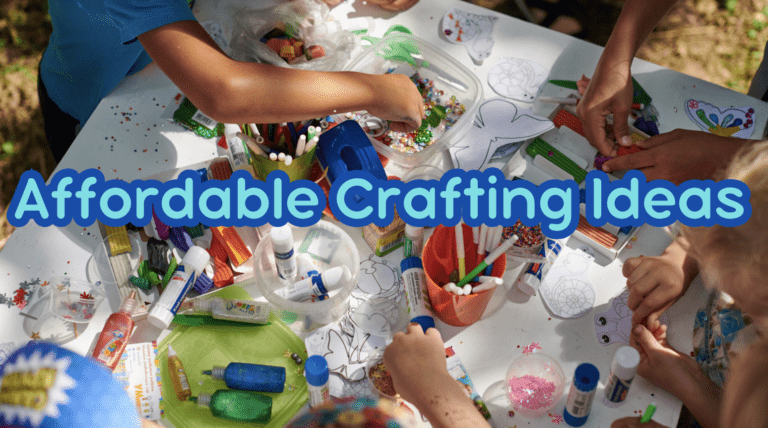 Unleashing Your Creative Side: Affordable Crafting for Moms & Kids