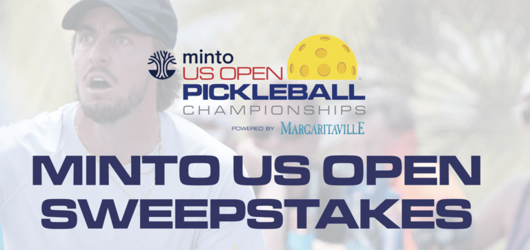 Minto US Open Pickleball Sweepstakes Instant Win Game