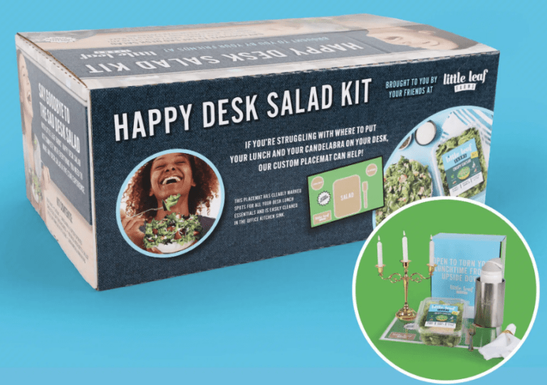 Enter the Little Leaf Farms Happy Desk Lunch Sweepstakes