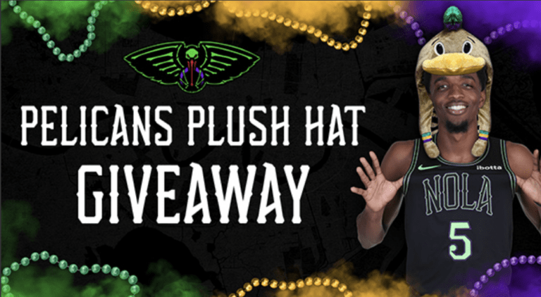 Pelicans 2024 Bird Hat Giveaway: Win a Stylish Mardi Gras Bird Hat