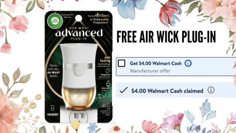 FREE Air Wick Plug at Walmart: How to Score this Amazing Deal