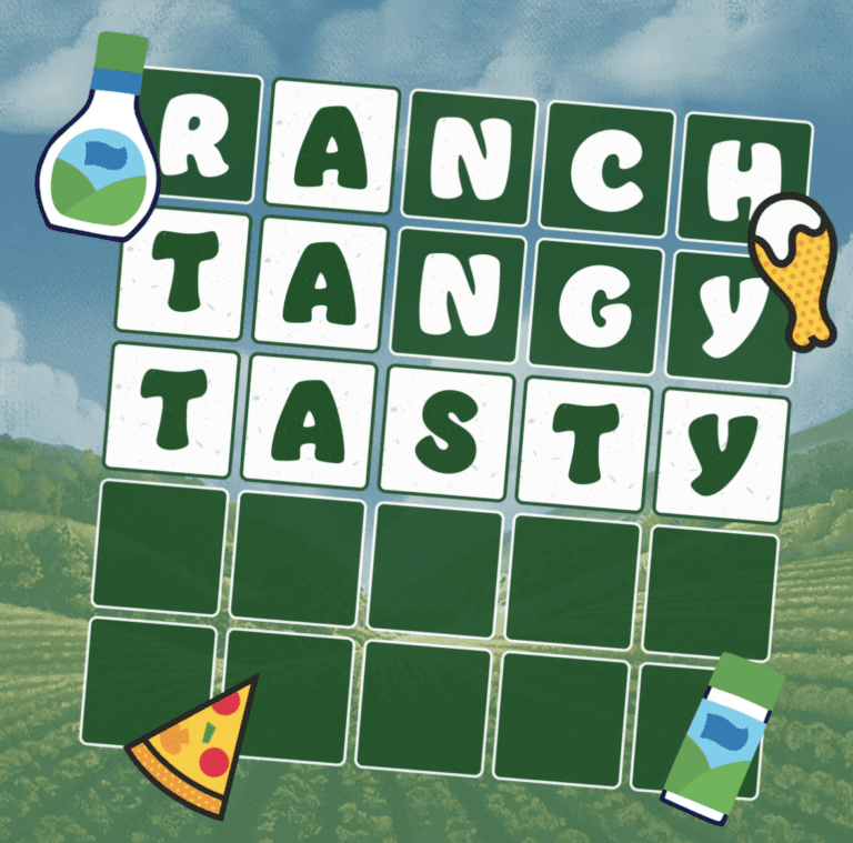 Hidden Valley Ranch Word Fury