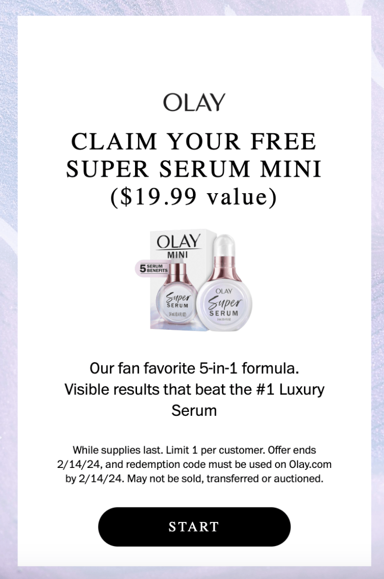 Claim Your Free Super Serum Mini